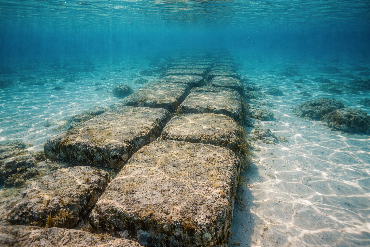 Bimini Road Underwater thumbnail
