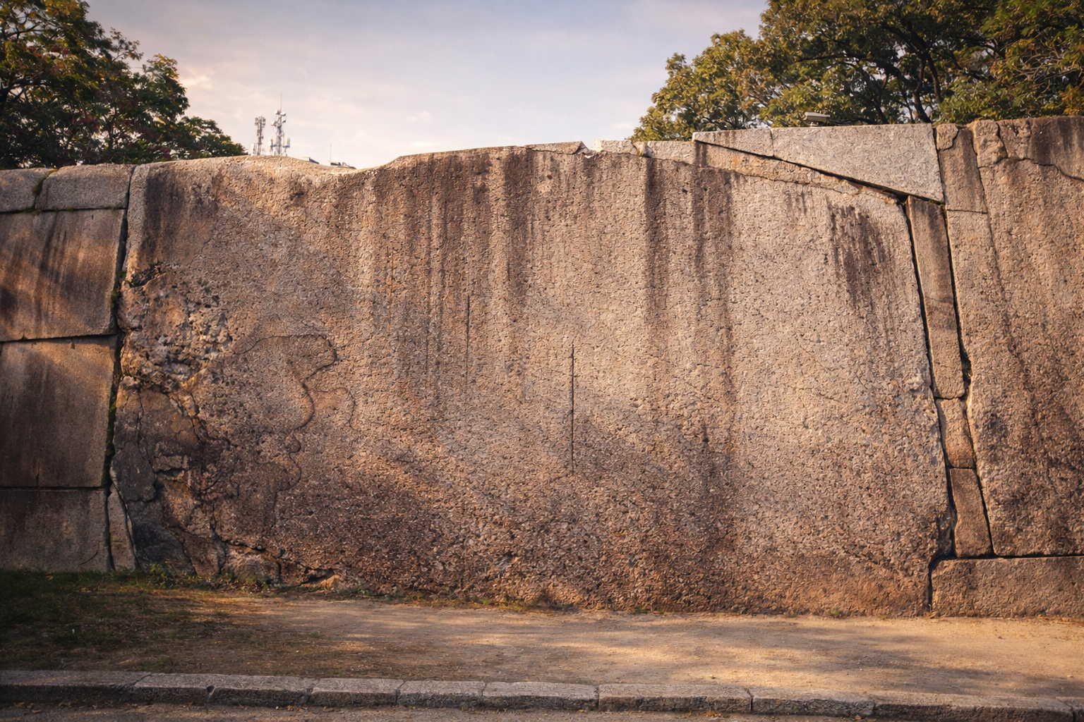 Osaka Castle Takoishi Octopus Stone thumbnail